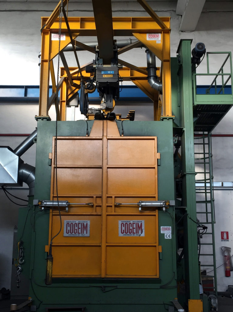 sabbiatura automatica